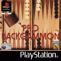 Pro Backgammon PAL Playstation PAL box art